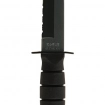 Ka-Bar Short Tanto Serrated Tanto Blade & Hard Plastic Sheath