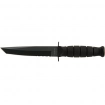 Ka-Bar Short Tanto Serrated Tanto Blade & Hard Plastic Sheath