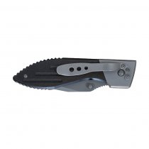 Ka-Bar Warthog Serrated Tanto Blade Folder Knife - Black