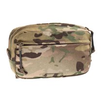 Clawgear Medium Horizontal Utility Pouch Zipped Core - Multicam