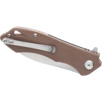 Bestech Knives Beluga Linerlock Folder - Brown