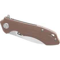 Bestech Knives Beluga Linerlock Folder - Brown