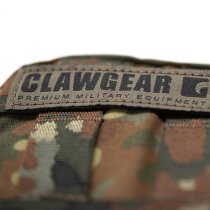 Clawgear Medium Vertical Utility Pouch Zipped Core - Flecktarn