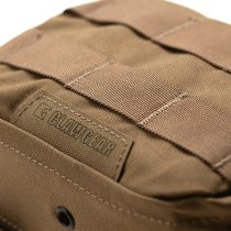 Clawgear Small Horizontal Utility Pouch Core - Coyote