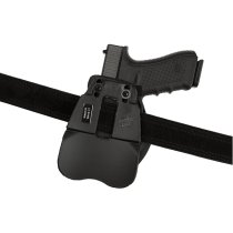 Frontline KNG Open Top Holster Glock 17 Paddle - Black