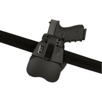 Frontline KNG Open Top Holster Glock 19 Paddle - Black