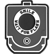 JTG Smile & Wait Rubber Patch - Grey