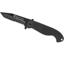 Smith & Wesson Special Tactical CKTACBS Serrated Tanto Folder - Black