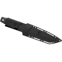 Smith & Wesson SW7S Fixed Blade Serrated Tanto - Black