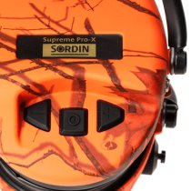 SORDIN Supreme Pro-X Gel LED Headset - Orange