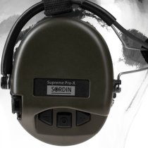 SORDIN Supreme Pro-X Neckband Headset - Olive