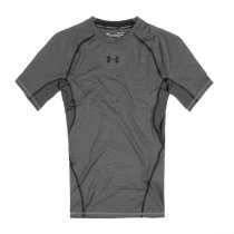 Under Armour UA HeatGear Compression Tee - Carbon Heather