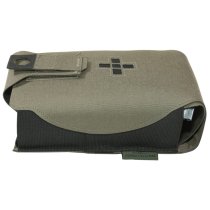 Warrior Laser Cut Large Horizontal Individual First Aid Kit Pouch - Ranger Green