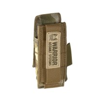 Warrior Single Closed 9mm Pistol Magazine Pouch - Multicam