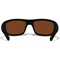 Wiley X Omega Captivate Polarized Bronze Mirror - Black