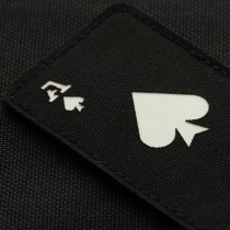 M-Tac Ace of Spades Laser Cut Patch GID - Black