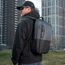 M-Tac Backpack Urban Line Laptop Pack - Dark Grey