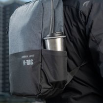 M-Tac Backpack Urban Line Laptop Pack - Dark Grey