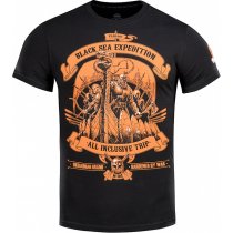 M-Tac Black Sea Expedition T-Shirt - Black - XS