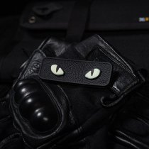 M-Tac Cat Eyes 3D Rubber Patch GID - Black