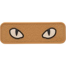 M-Tac Cat Eyes 3D Rubber Patch GID - Coyote