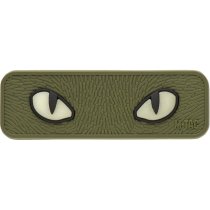 M-Tac Cat Eyes 3D Rubber Patch GID - Olive