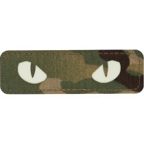 M-Tac Cat Eyes Laser Cut Patch GID - Multicam