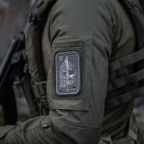 M-Tac Deus Vult Ace Woven Patch - Grey