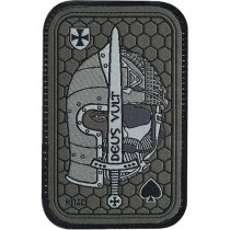 M-Tac Deus Vult Ace Woven Patch - Olive