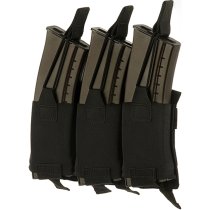 M-Tac Elastic Triple Magazine Pouch Elite - Black