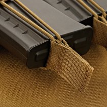 M-Tac Elastic Triple Magazine Pouch Elite - Coyote