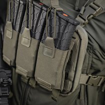 M-Tac Elastic Triple Magazine Pouch Elite - Ranger Green