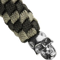 M-Tac Knife Lanyard Helix Skull - Grey