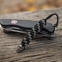 M-Tac Knife Lanyard Helix Skull - Grey