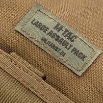 M-Tac Large Assault Pack Backpack - Tan