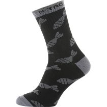 M-Tac Lightweight Socks Mortar Bombs Mk.3 - Black - 43-46