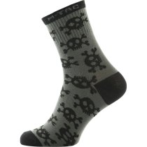 M-Tac Lightweight Socks Pirate Skull Mk.3 - Olive 43-46