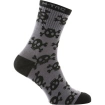 M-Tac Lightweight Socks Pirate Skull Mk.3 Dark Grey 43-46