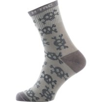 M-Tac Lightweight Socks Pirate Skull Mk.3 Light Grey 39-42