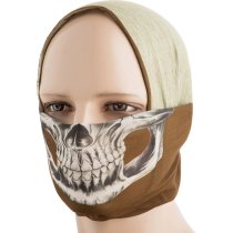 M-Tac Lightweight Tube Scarf Reaper Skull - Coyote