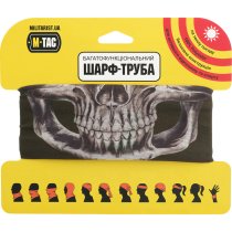 M-Tac Lightweight Tube Scarf Reaper Skull - Olive