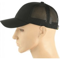 M-Tac Mesh Flex Ripstop Baseball Cap - Black - L/XL