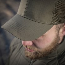 M-Tac Mesh Flex Ripstop Baseball Cap - Dark Olive - L/XL