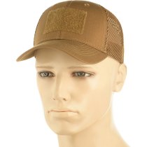 M-Tac Mesh Flex Ripstop Baseball Cap Velcro - Coyote - S/M