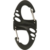 M-Tac Plastic S-Hook Carabiner - Black