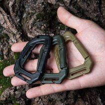 M-Tac Plastic Tactical Carabiner - Olive