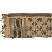 M-Tac Shemagh Scarf Pirate Skull - Coyote