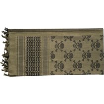 M-Tac Shemagh Scarf Pirate Skull - Olive