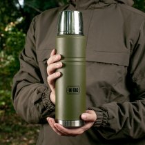 M-Tac Stainless 1000ml Thermos - Olive