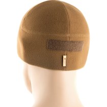 M-Tac Tactical Fleece Watch Cap Beanie & Patch Panel - Coyote - L